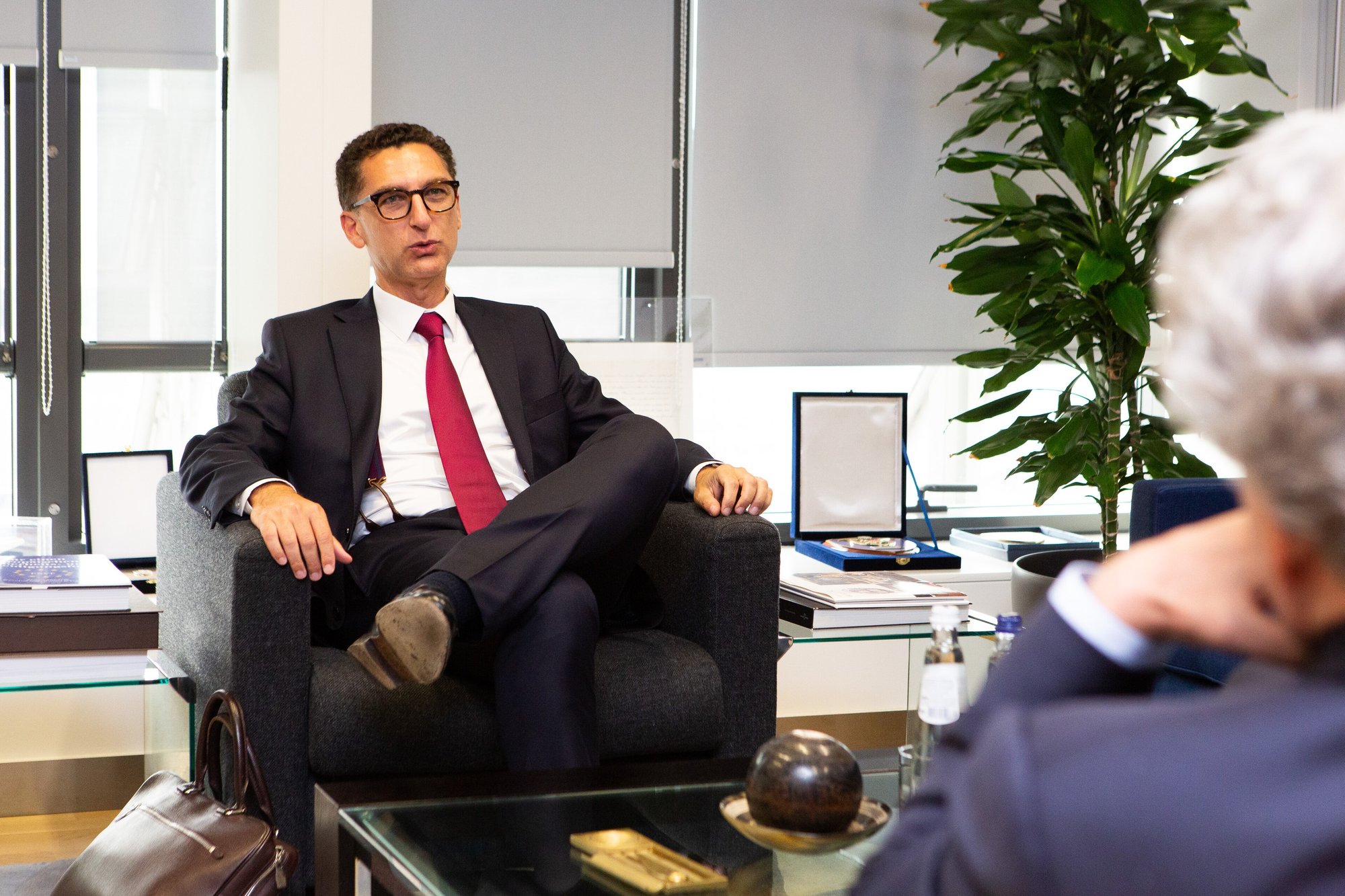 Canal+ chief executive Maxime Saada in 2023